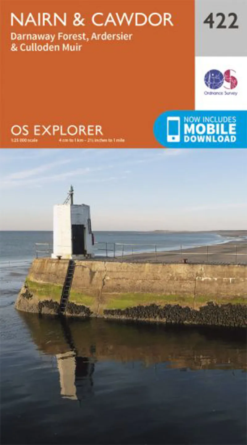 OS Explorer Map 422 - Nairn and Cawdor